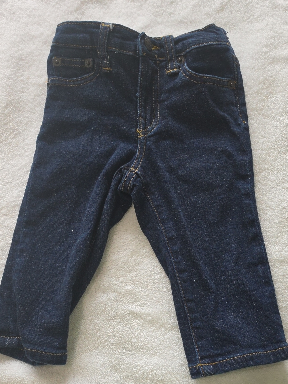 Polo by Ralph Lauren Men's Dark Blue Denim Jeans